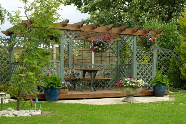 Outdoor Arbor Building